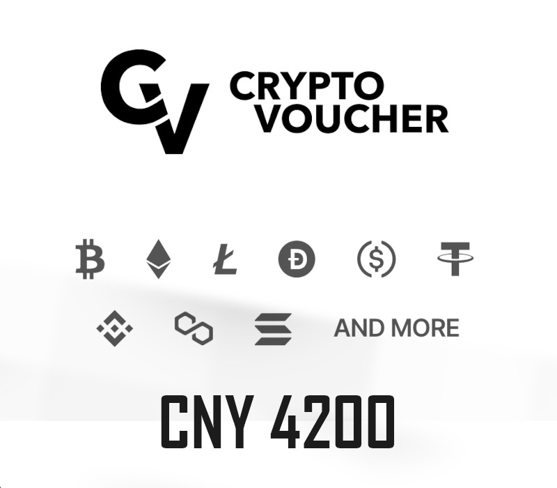 

Crypto Voucher CNY 4200 Gift Card