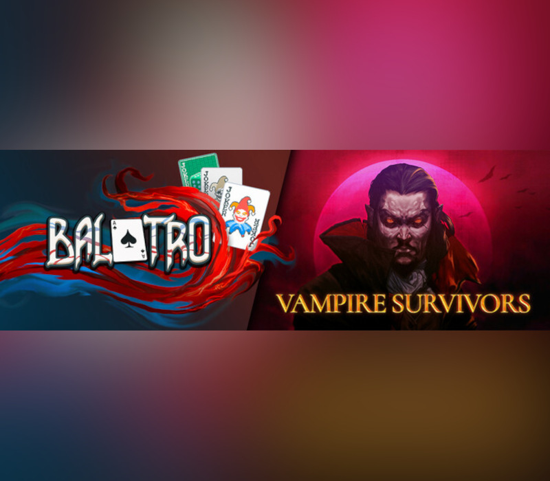 

Balatro + Vampire Survivors PC Steam Account