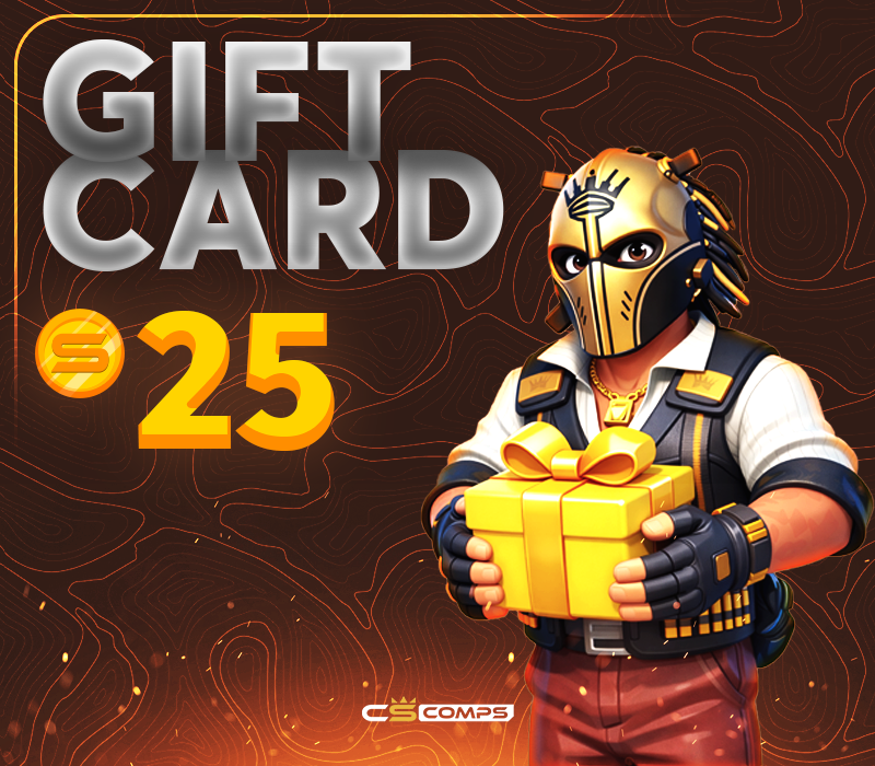

CSCOMPS 25 Coins Gift Card