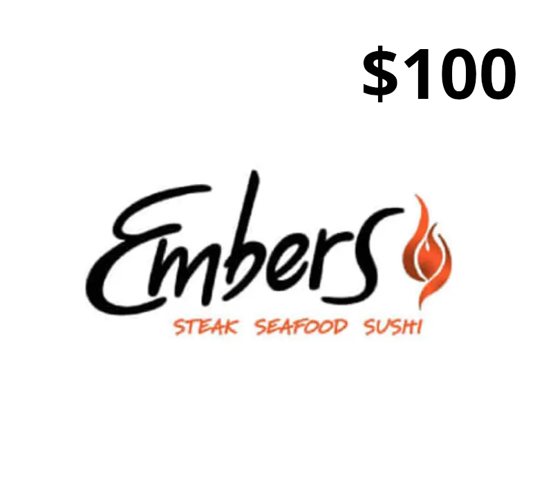 

Embers Restaurant USD 100 Gift Card US