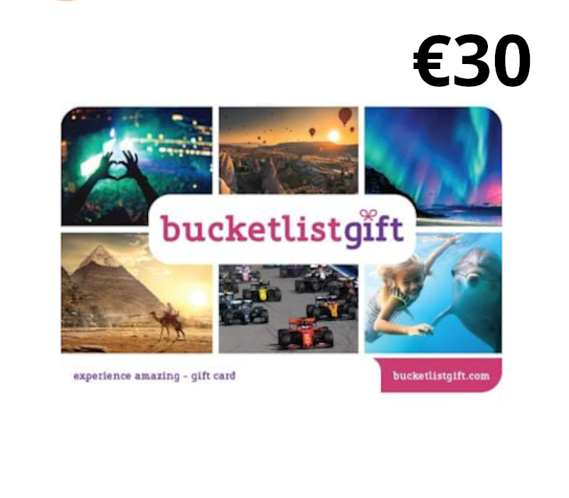 

BucketlistGift EUR 30 Gift Card ES
