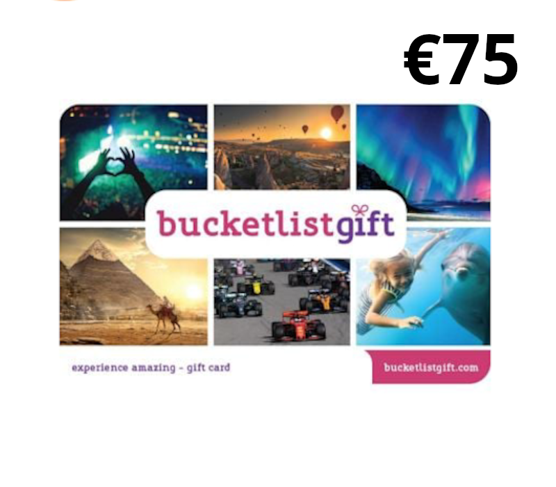 

BucketlistGift EUR 75 Gift Card ES