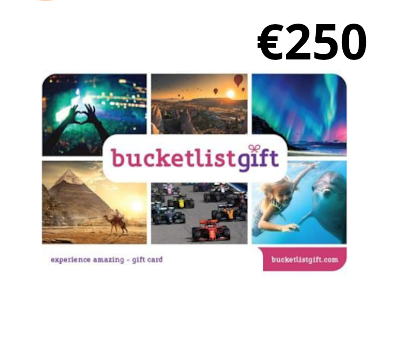 

BucketlistGift EUR 250 Gift Card PT