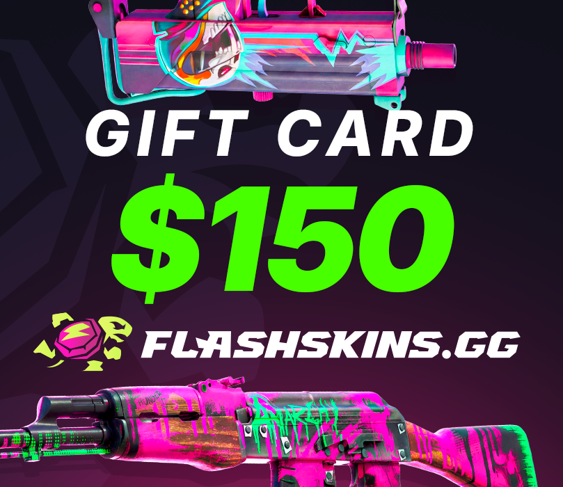 

FlashSkins.gg $150 Gift Card
