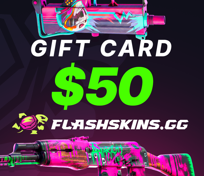 

FlashSkins.gg $50 Gift Card