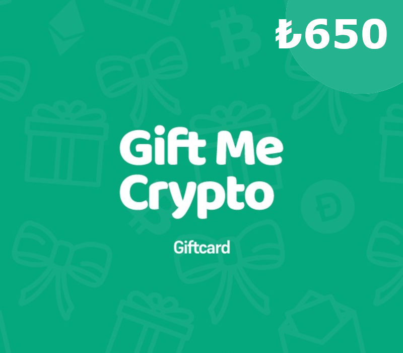 Gift Me Crypto TRY 650 Gift Card
