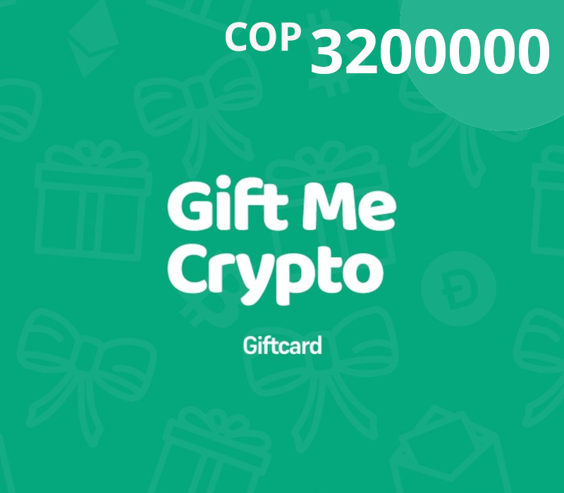 Gift Me Crypto COP 3200000 Gift Card