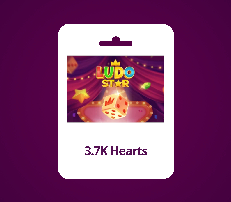

Ludo Star 3.7K Hearts Gift Card