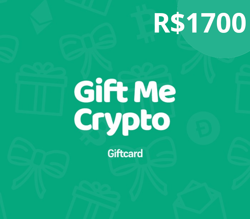 

Gift Me Crypto BRL 1700 Gift Card