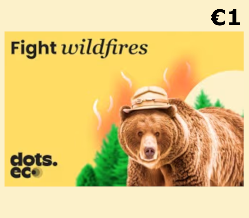 

Dots.eco - Fight Wildfires EUR 1 Gift Card FR