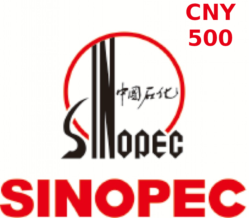 

Sinopec Fuel 500 CNY Gift Card CN