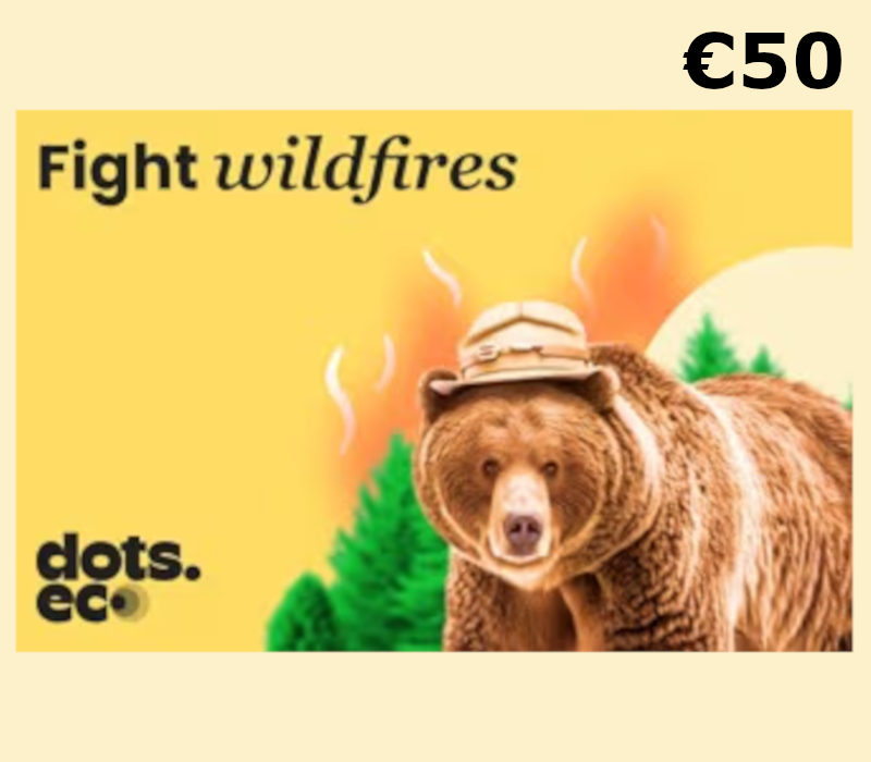 

Dots.eco - Fight Wildfires EUR 50 Gift Card DE