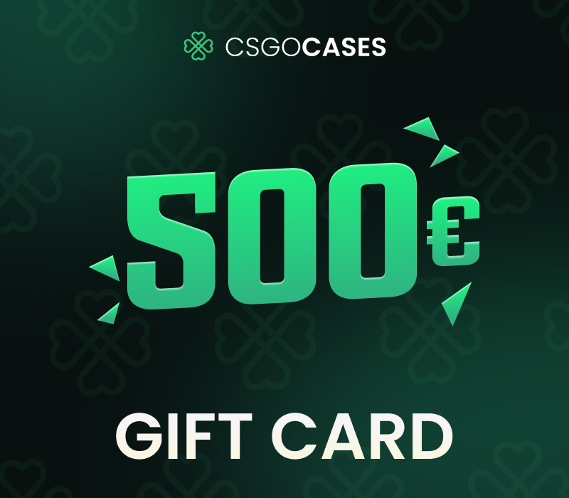 CsgoCases 500 EUR Gift Card