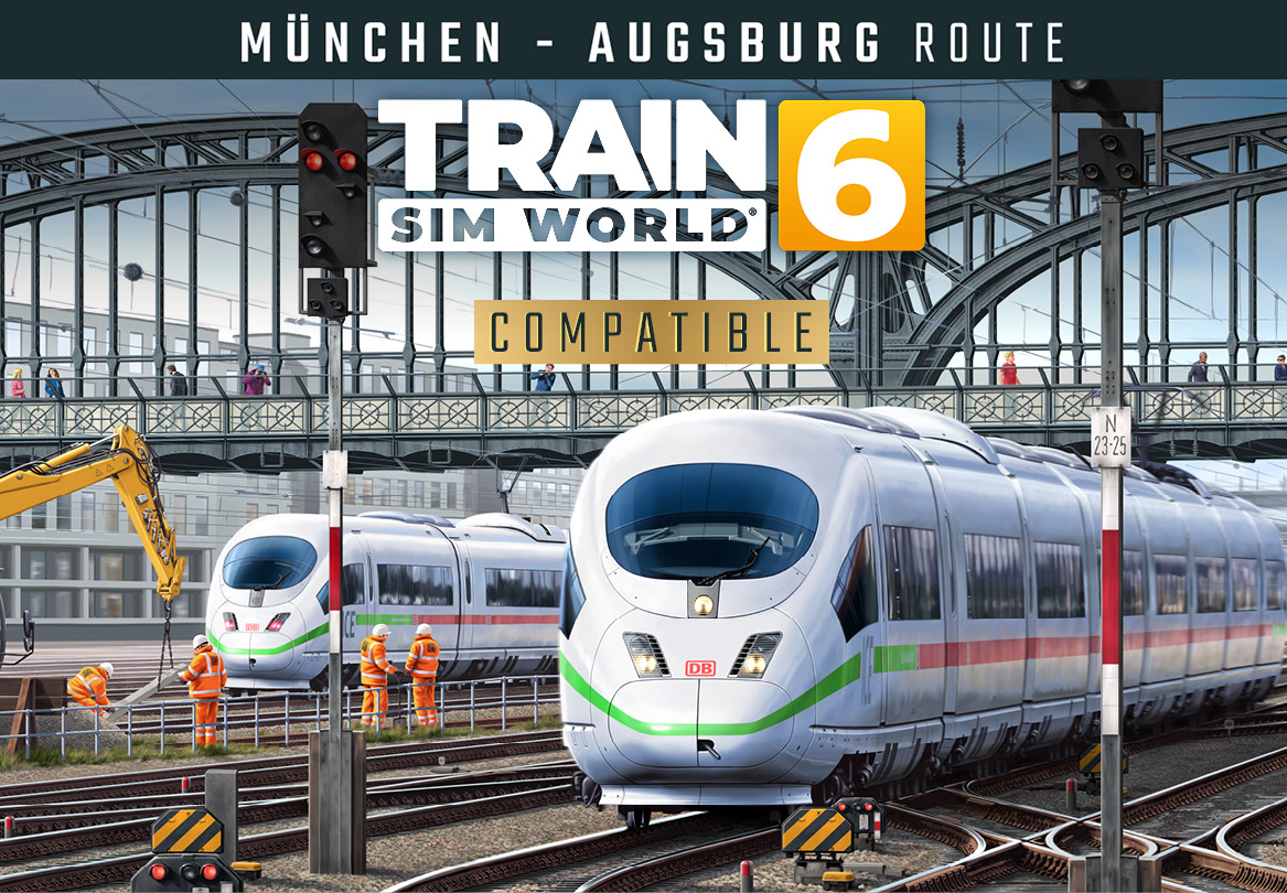 Train Sim World 6: Hauptstrecke Munchen - Augsburg DLC EU XBOX One / Xbox Series X|S / PC CD Key screenshot 1