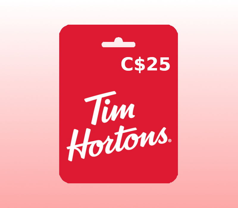 

Tim Hortons CAD 25 Gift Card CA