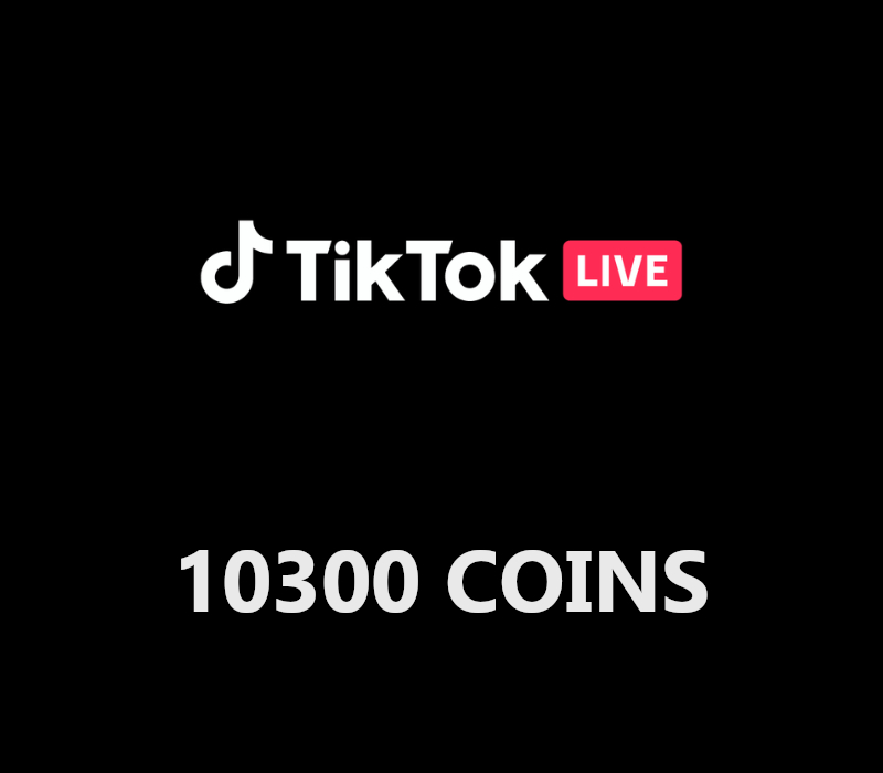 

Tiktok 10300 Coins Gift Card AE