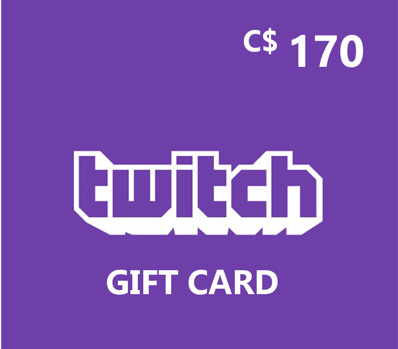 Twitch CAD 170 Gift Card CA
