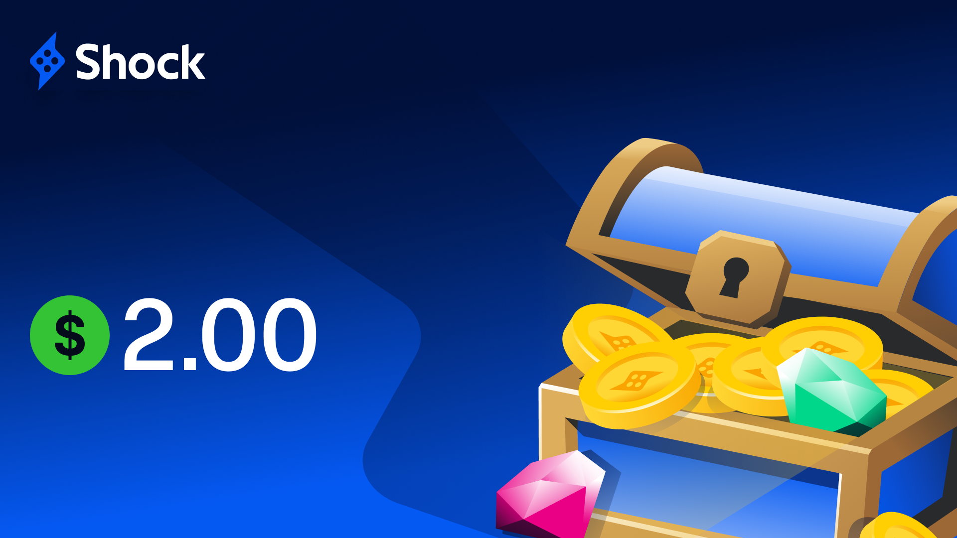 Shock.com USD 2 Gift Card - 2. kép - Feltöltőkártyák kategória