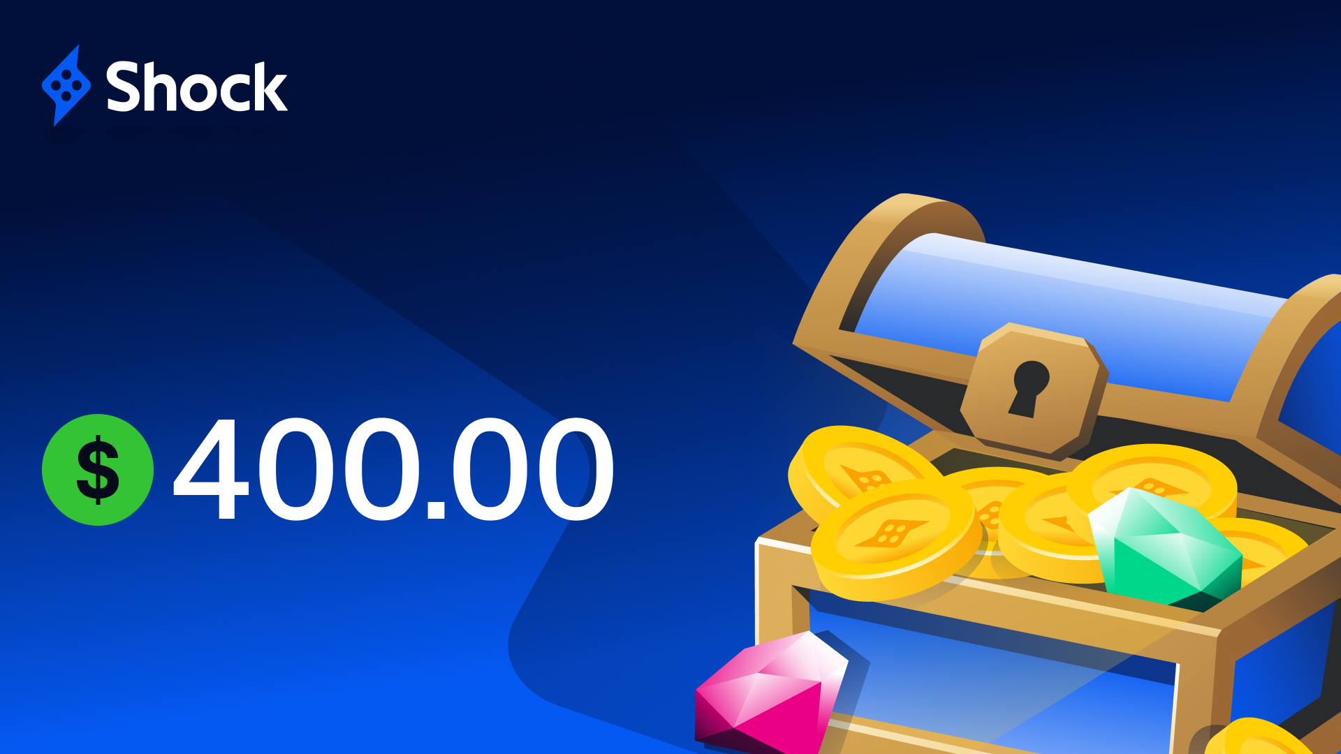 Shock.com USD 400 Gift Card - 2. kép - Feltöltőkártyák kategória