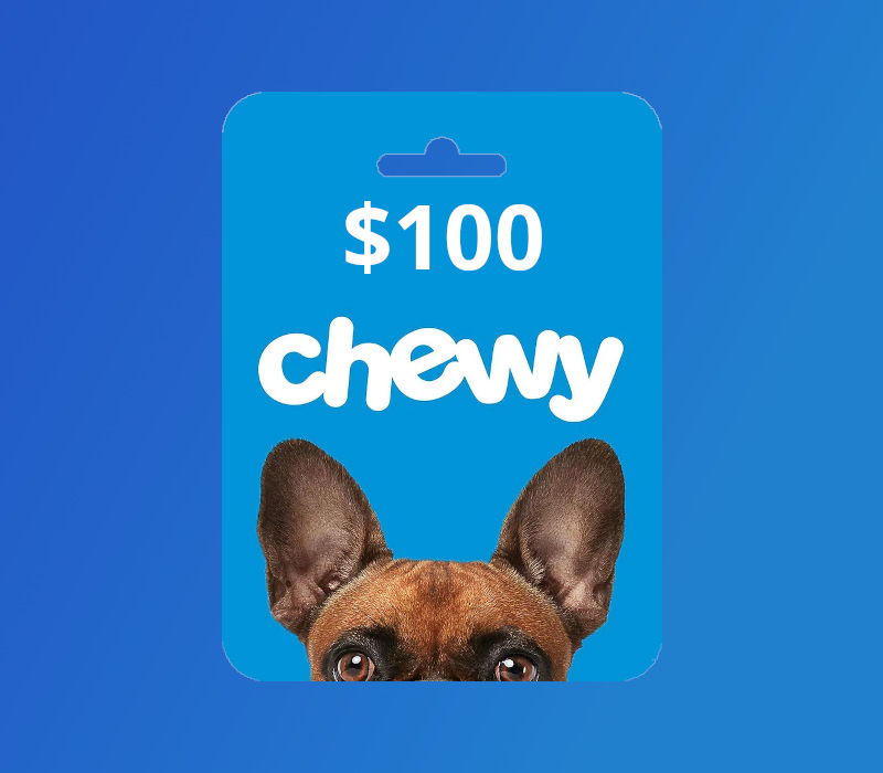 

Chewy USD 100 Gift Card US