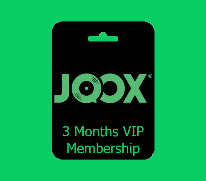 

JOOX 3-Months VIP Membership Subscription Key TH