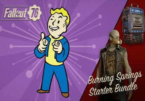 Fallout 76 - Burning Springs Starter Bundle DLC PC Steam CD Key screenshot 1