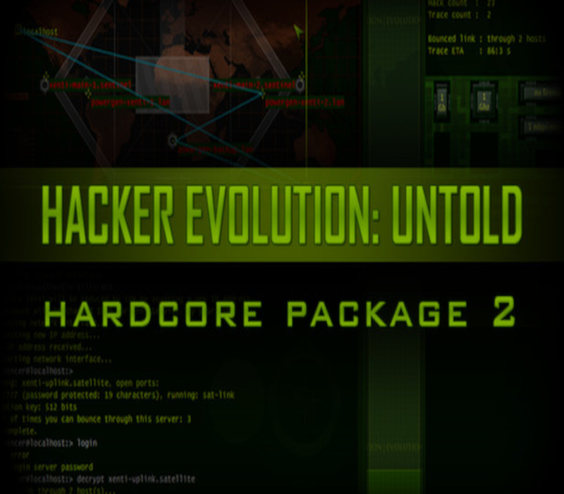 Hacker Evolution: Untold - Hardcore Package Part 2 DLC PC Steam