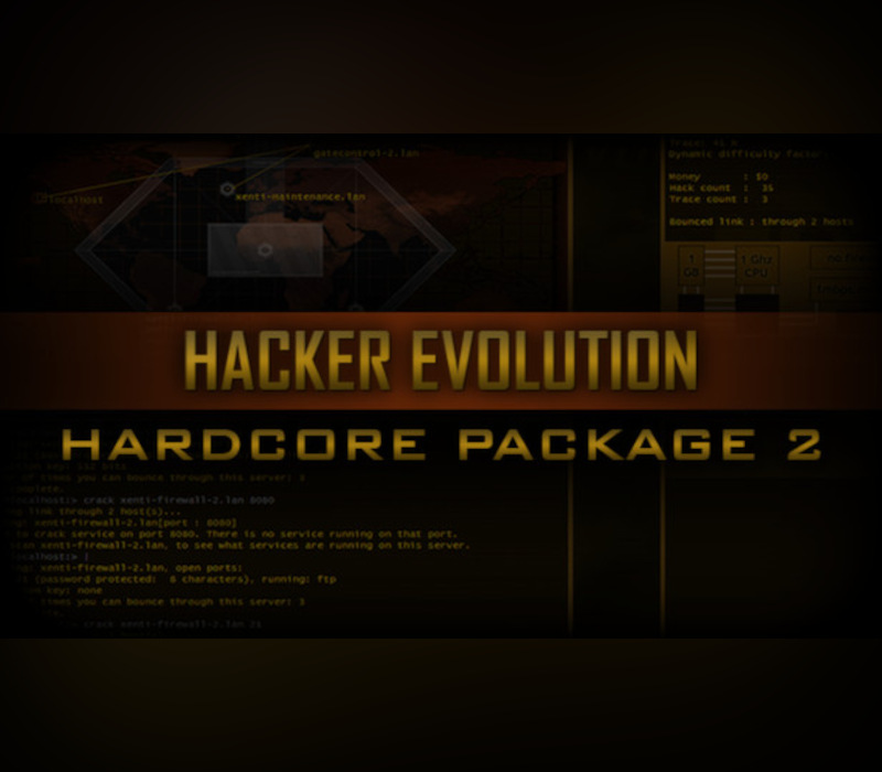 Hacker Evolution - Hardcore Package Part 2 DLC PC Steam CD Key