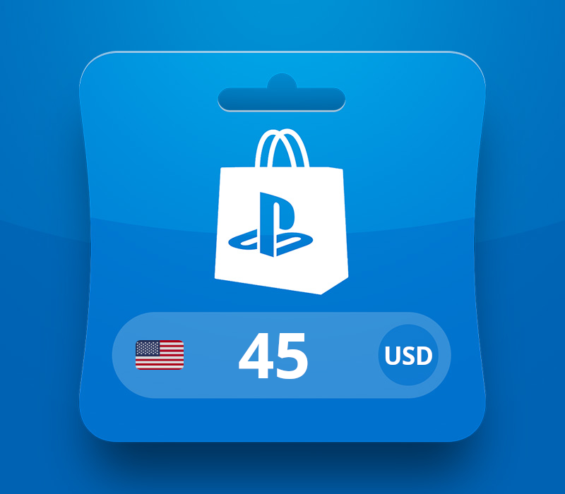 PlayStation Network Card USD 45 Gift Card US Cover