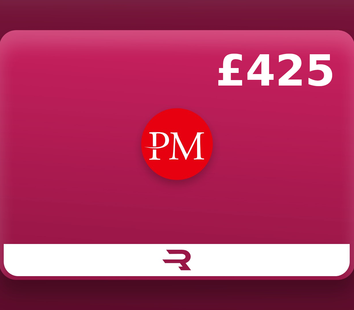

Rewarble Perfect Money GBP 425 Gift Card