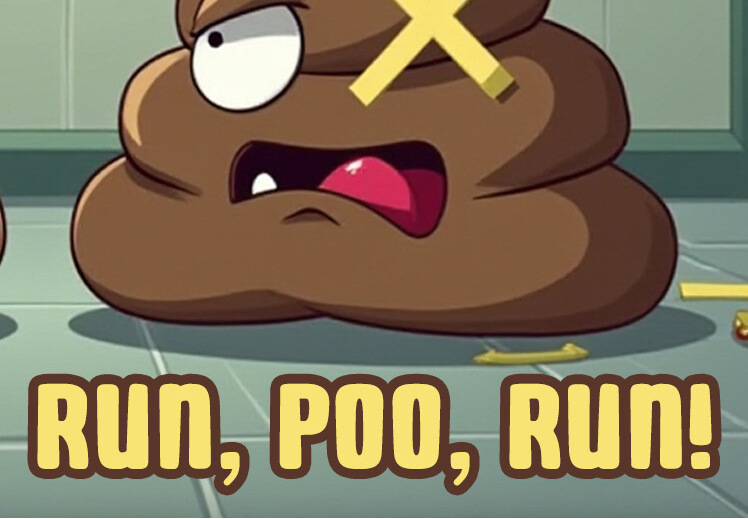 Run, Poo, Run! PC Steam CD Key screenshot 1