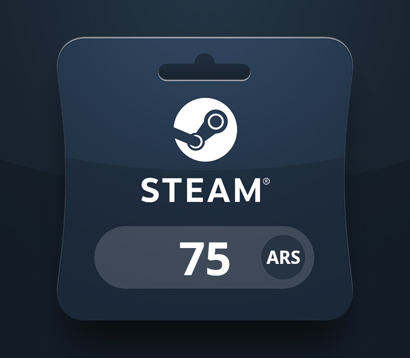 Steam Wallet ARS 75 Gift Card