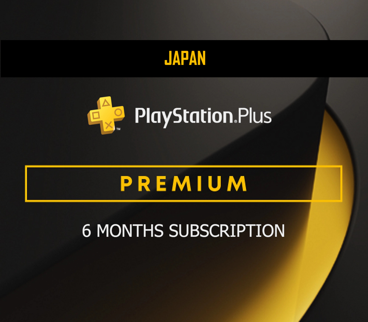 PlayStation Plus Premium 6 Months Subscription JP