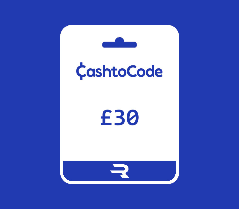 Rewarble CashtoCode GBP 30 Gift Card UK