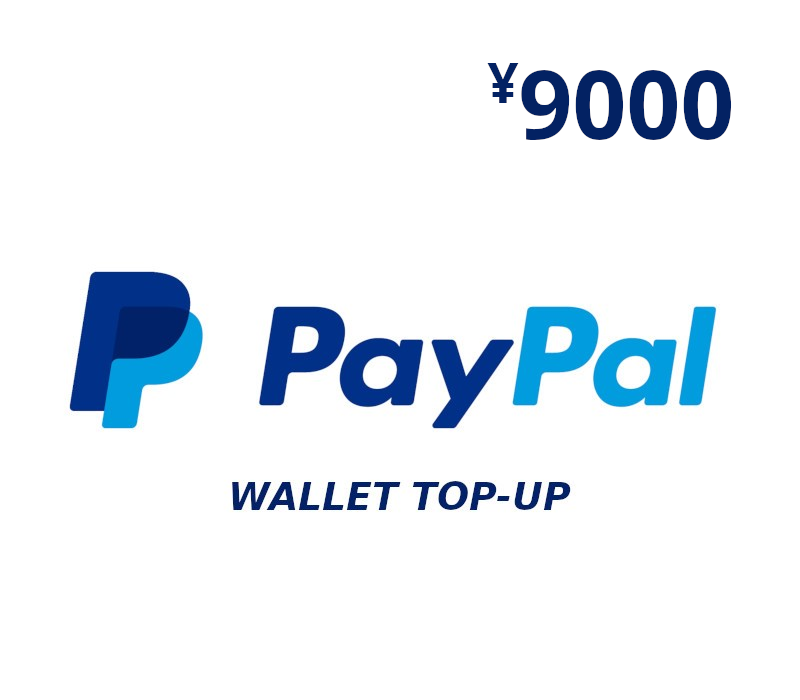 PayPal Wallet JPY 9000 Top Up