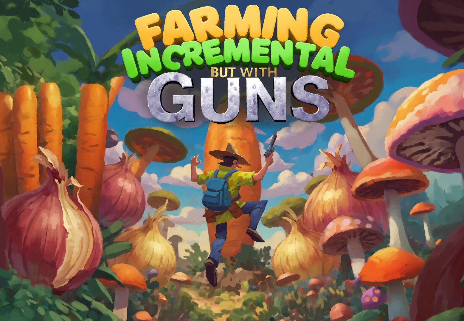 Farming Incremental But With Guns PC Steam CD Key screenshot 2