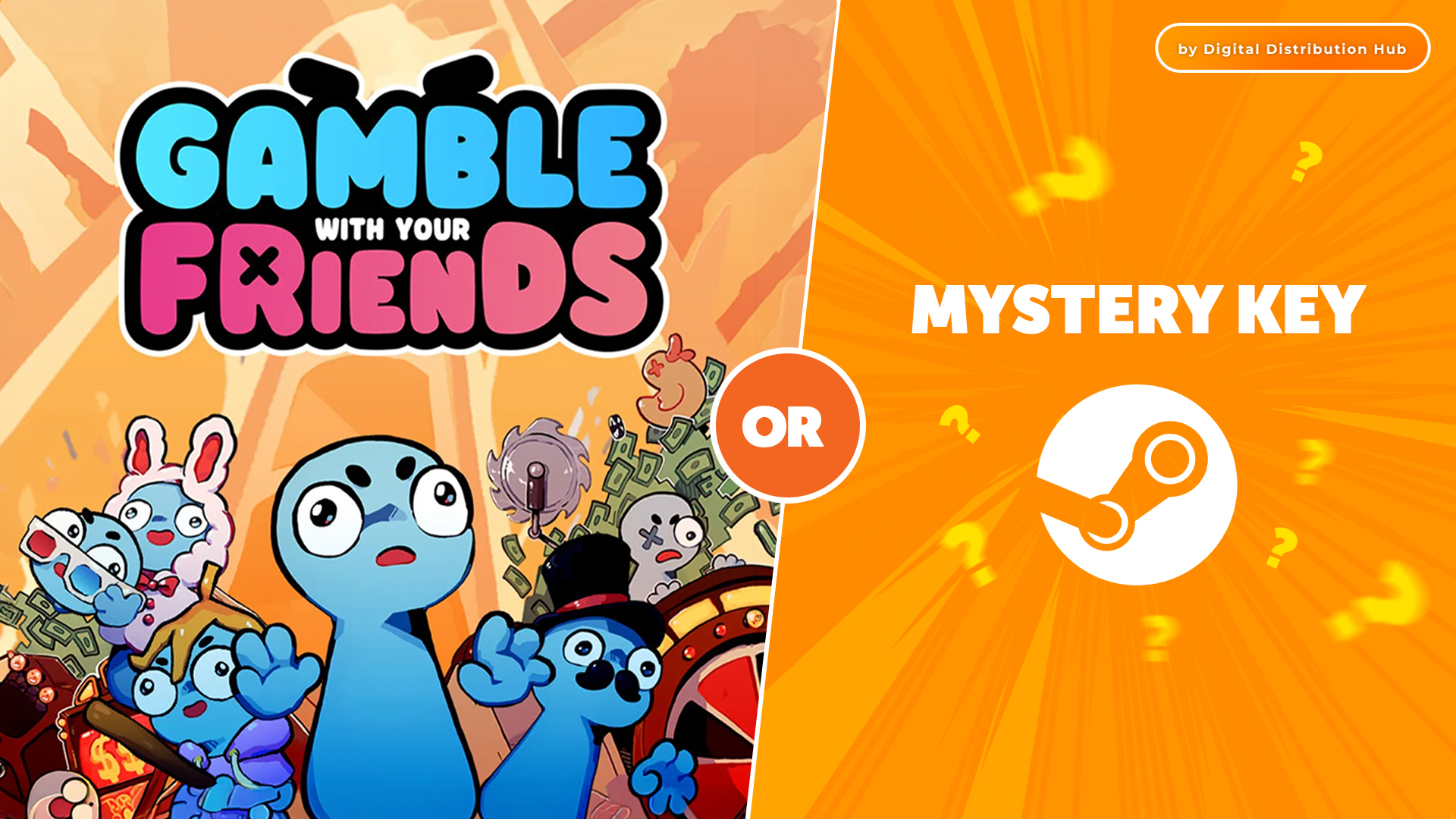 Gamble With Your Friends or Mystery Steam CD Key by Digital Distribution Hub screenshot 2