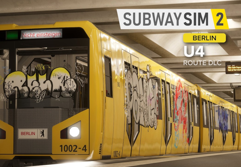 SubwaySim 2 - Berlin Route DLC: U4 PC Steam CD Key screenshot 2