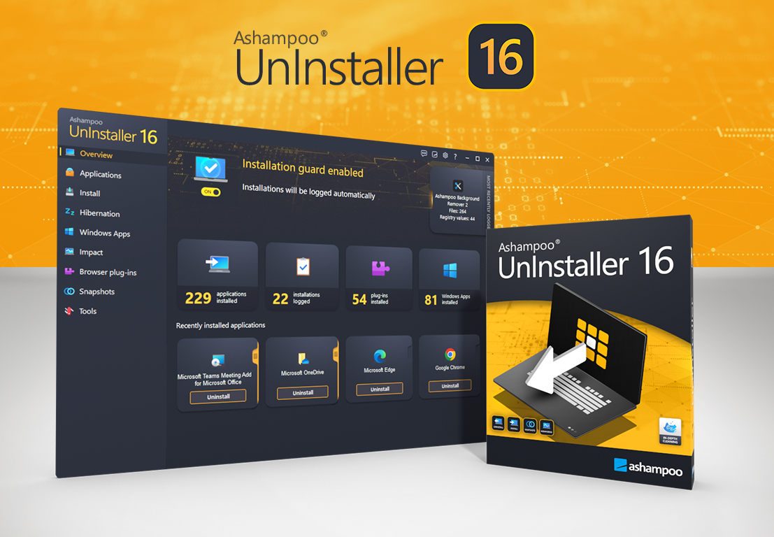 Ashampoo UnInstaller 16 Activation Key screenshot 1