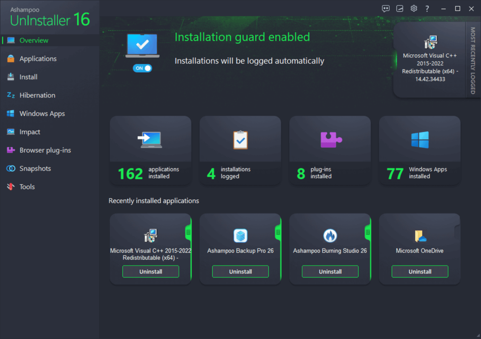 ashampoo-uninstaller-16-activation screenshot