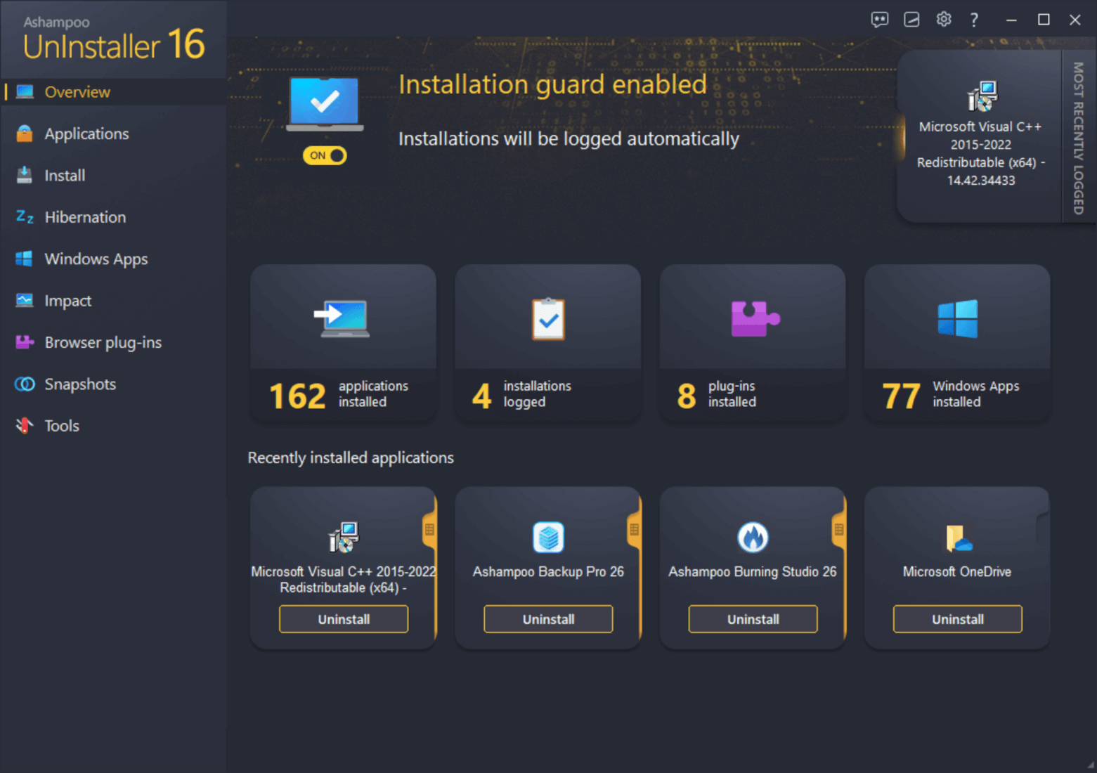 ashampoo-uninstaller-16-activation screenshot