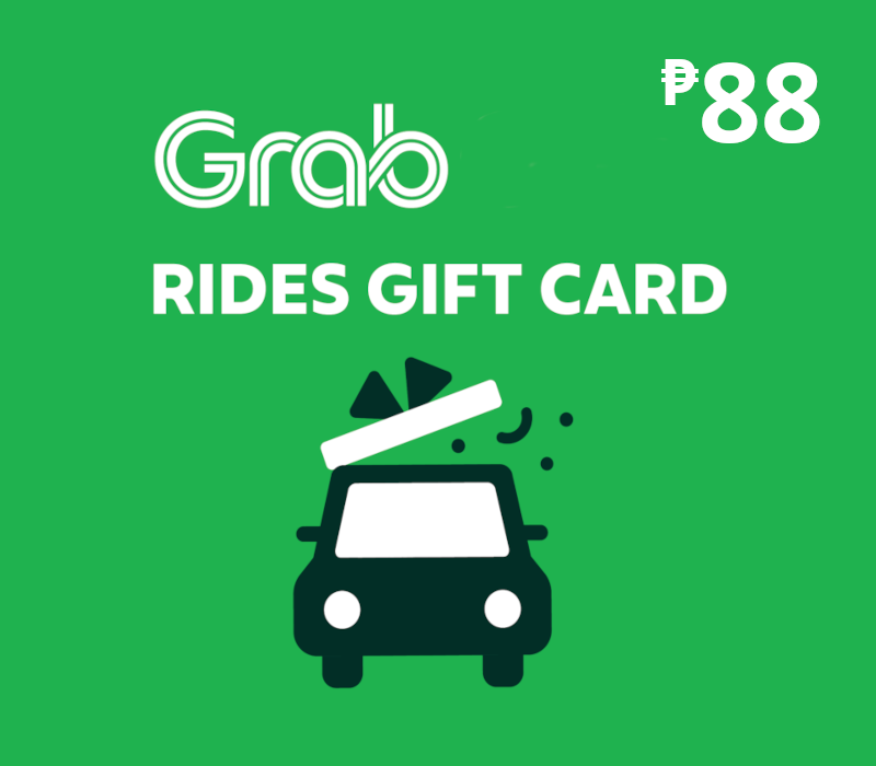 Grab Rides PHP 88 Gift Card PH