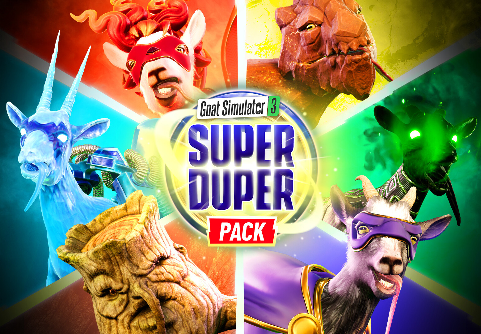 Goat Simulator 3 - Super Duper Pack DLC PC Steam CD Key screenshot 2