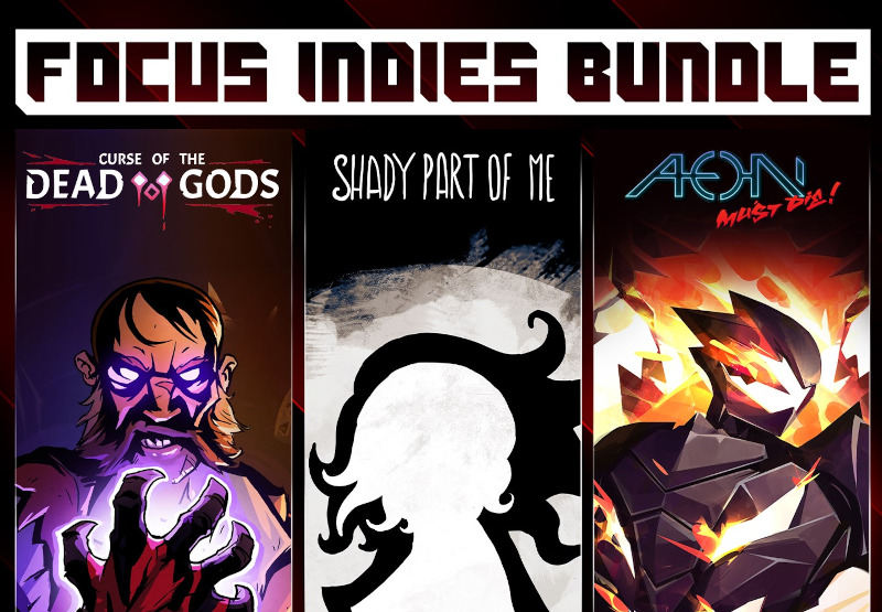 FOCUS INDIES BUNDLE - Curse of the Dead Gods + Shady Part of Me + Aeon Must Die! European Union XBOX One / Xbox Series X|S CD Key screenshot 1