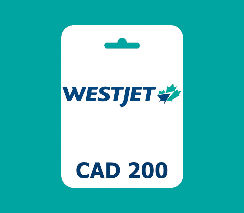 WestJet CAD 200 Gift Card CA