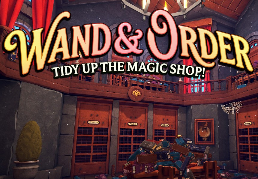 Wand & Order: Tidy up the magic shop! PC Steam CD Key screenshot 1