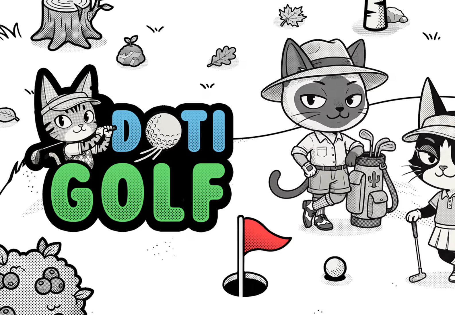 Doti Golf EU Nintendo Switch CD Key screenshot 2