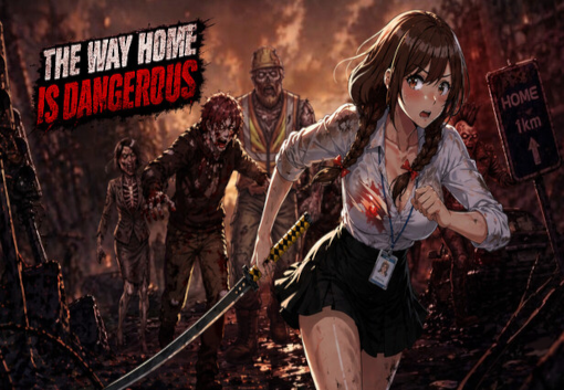 THE WAY HOME IS DANGEROUS PC Steam CD Key screenshot 1