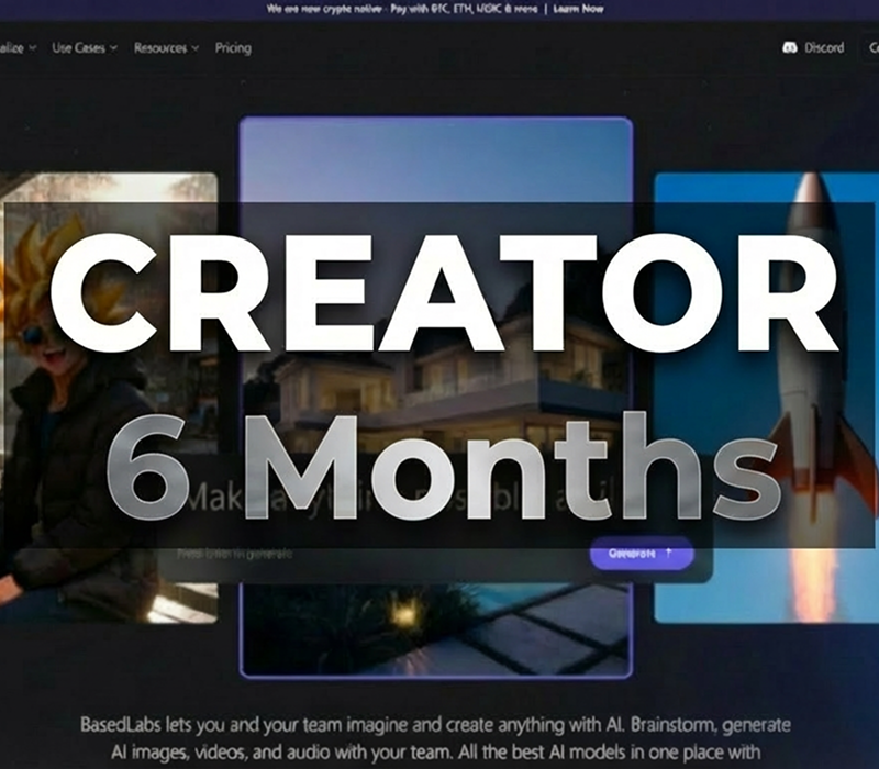 

basedlabs.ai - Creator Membership 6 Month Subscription