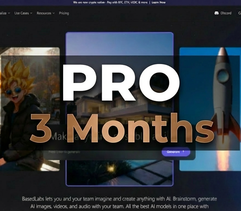 basedlabs.ai - Pro Membership 3 Hónap Előfizetés